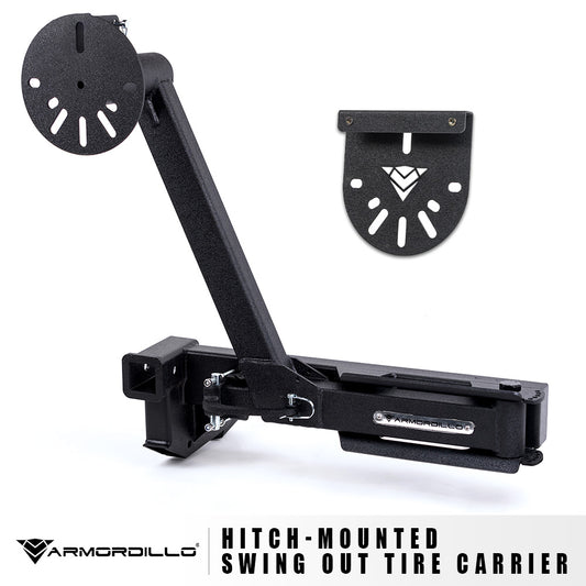 Armordillo Trailer Hitch Spare Tire Carrier (2