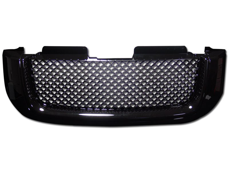 Armordillo 2002-2008 GMC Envoy Mesh Grille Gloss Black - Armordillo USA by I3 Enterprise Inc.