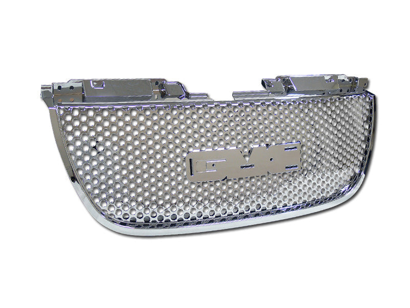 Armordillo 2007-2014 GMC Yukon XL Mesh Grille Chrome - Armordillo USA by I3 Enterprise Inc.