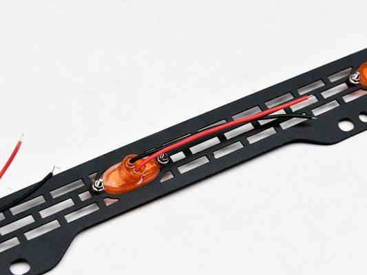 Armordillo 2014-2020 Toyota Tundra Hood Insert W/Smoke Lights - Armordillo USA by I3 Enterprise Inc.