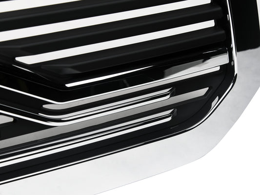 Armordillo 2013-2018 Dodge Ram 1500 OE Style Grille - Chrome - Armordillo USA by I3 Enterprise Inc.