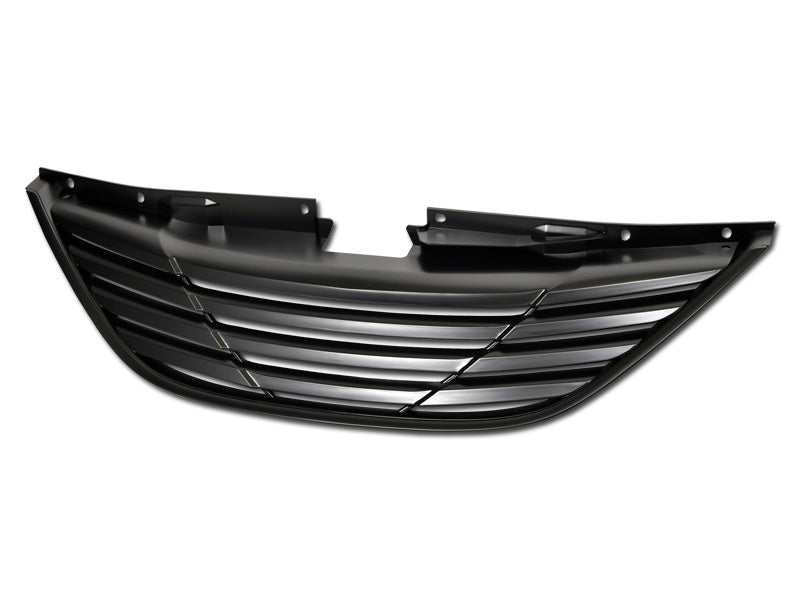 Armordillo 2010-2014 Hyundai Sonata Horizontal Grille Matte Black - Armordillo USA by I3 Enterprise Inc.