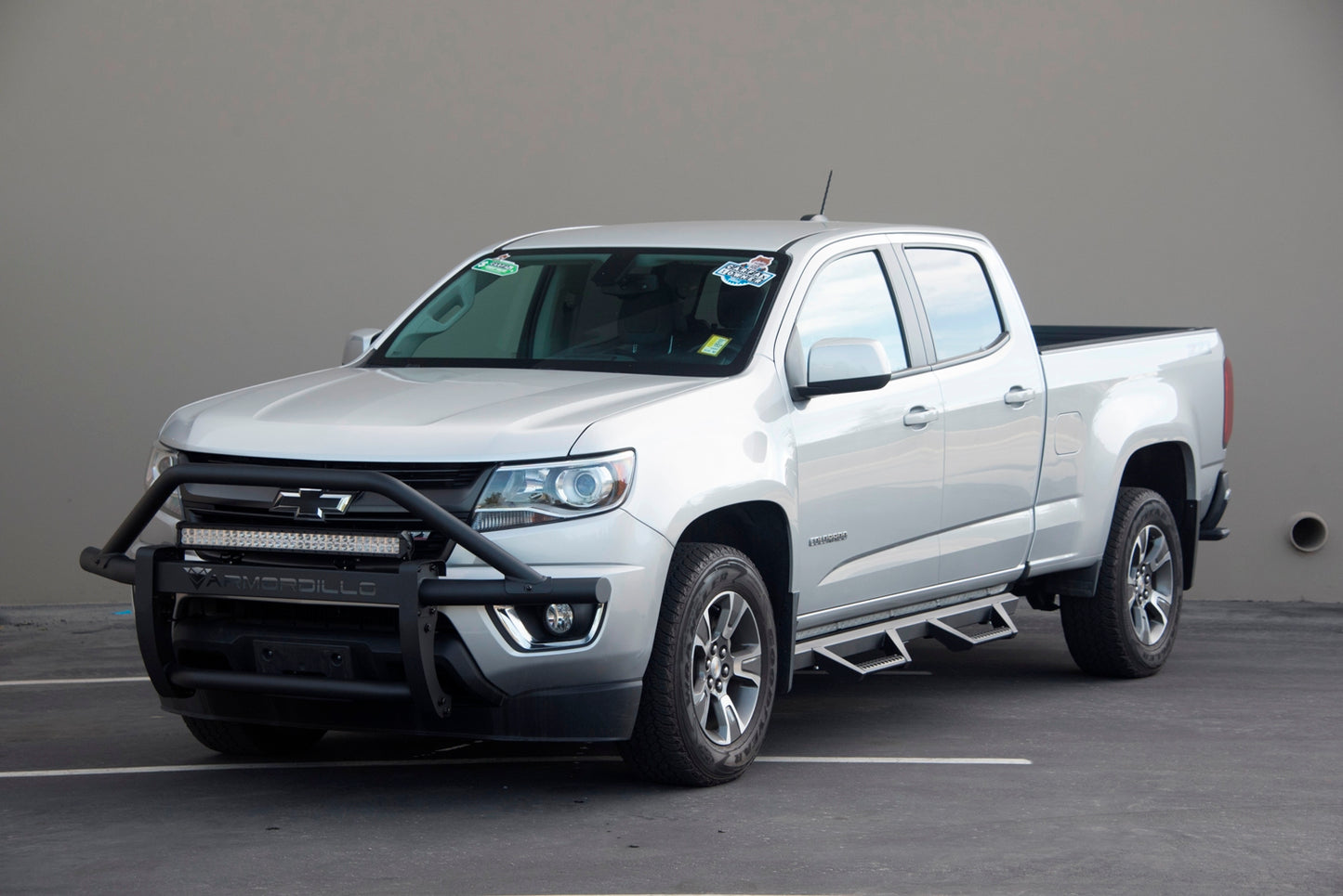 Armordillo 2015-2021 Chevy Colorado AR Pre-Runner Guard - Matte Black - Armordillo USA by I3 Enterprise Inc.