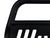 Armordillo 2006-2014 Honda Ridgeline Classic Bull Bar - Matte Black - Armordillo USA by I3 Enterprise Inc. 