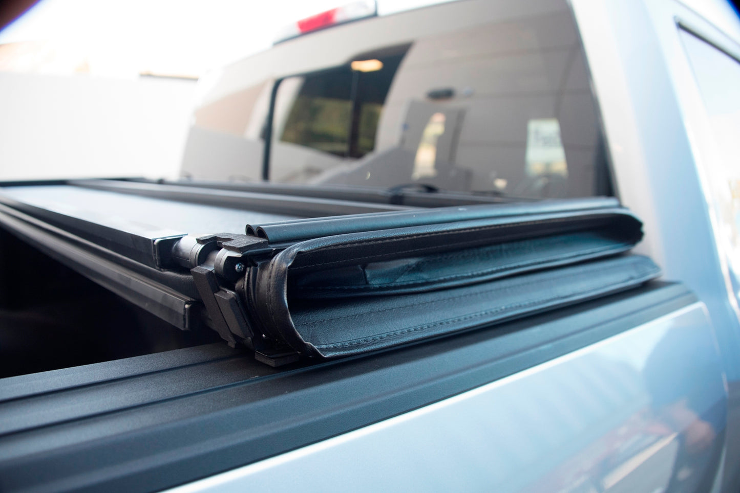 Armordillo 2007-2013 Toyota Tundra CoveRex TF Series Folding Truck Bed Tonneau Cover (5.5 FT Bed) (Crew Max, W/O Utility Track) - Armordillo USA by I3 Enterprise Inc.