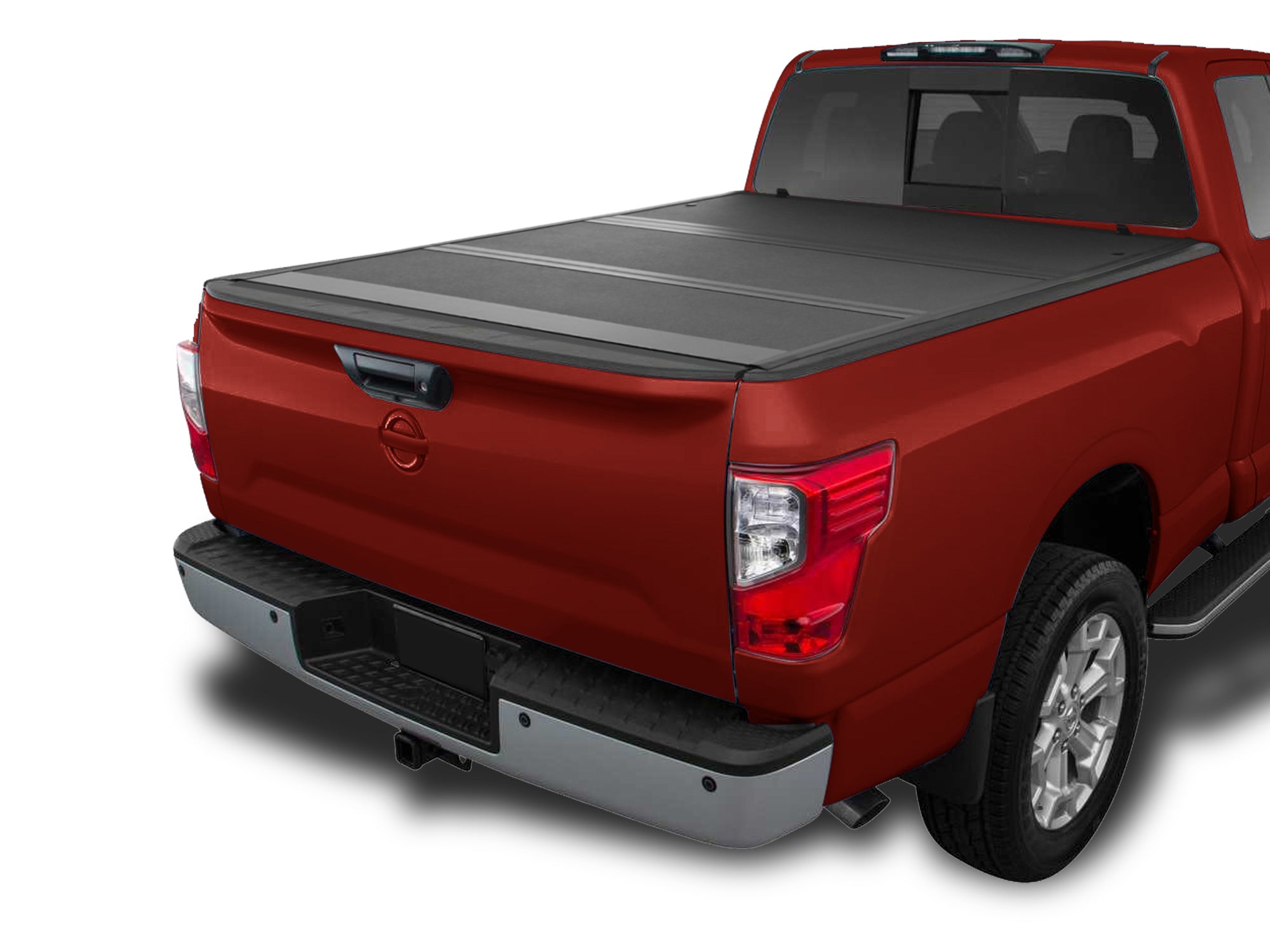 2016 - 2020 Nissan Titan Truck Bed Tonneau Cover fits 5.5ft Bed | CoveRex TFX | Armordillo