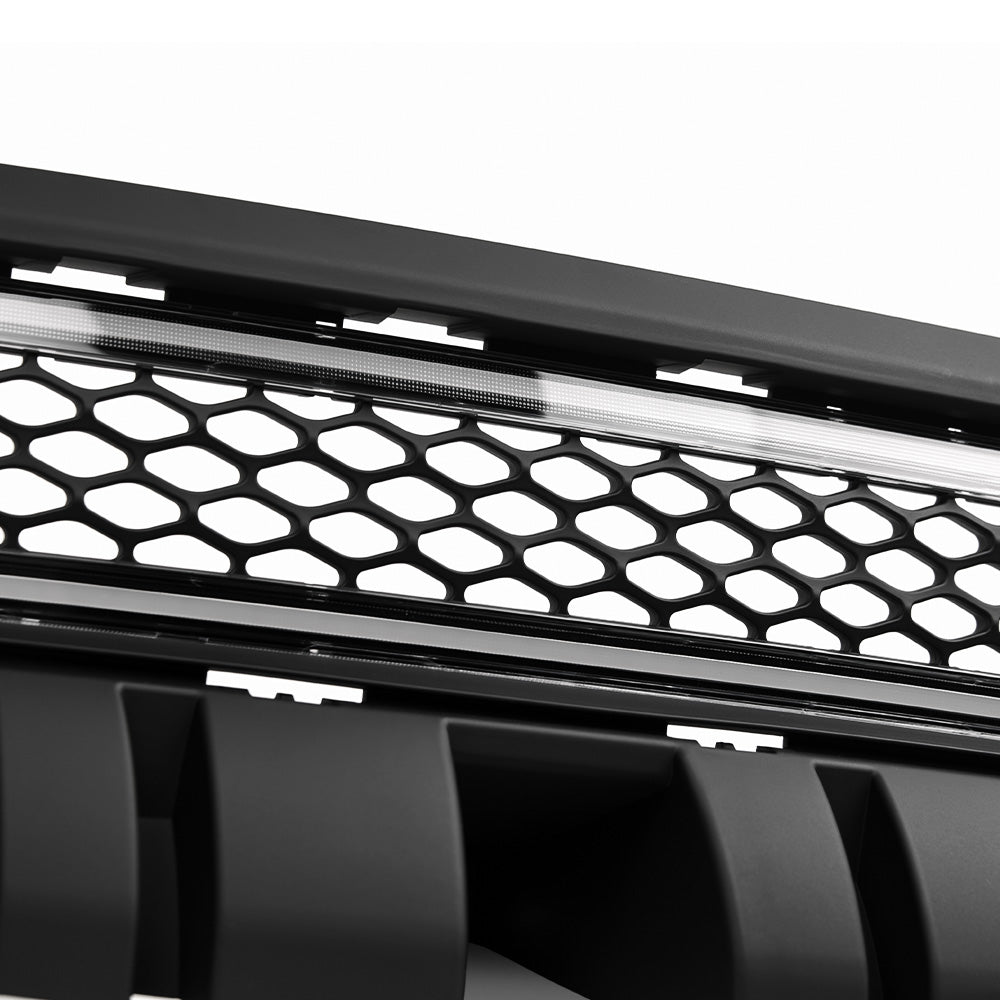 Armordillo 2015-2023 Dodge Charger (Excluding SXT, Police, Scat Pack Widebody and SRT Hellcat Widebody) LED Mesh Front Grille