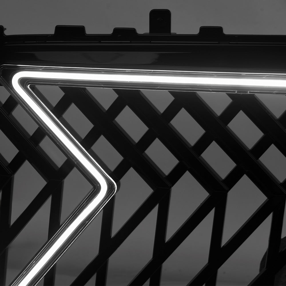 Armordillo 2022-2025 Toyota Tundra LED Mesh Grille Gloss Black