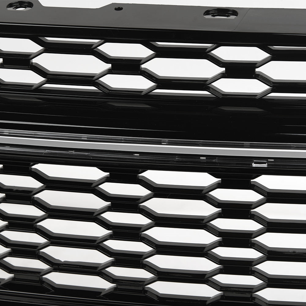 Armordillo 2021-2024 Ford F-150 (Excluding Raptor Model) LED Mesh Grille Gloss Black