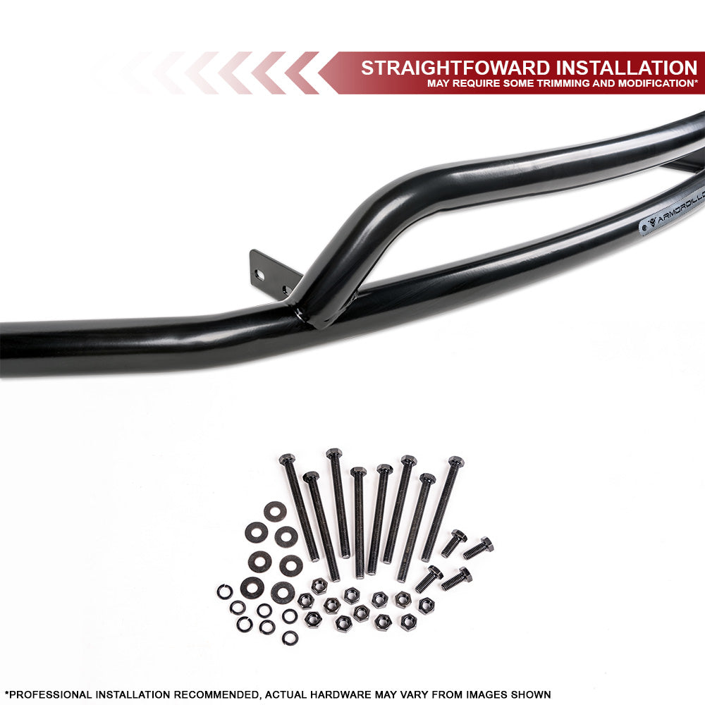 Armordillo 2020-2024 Tesla Model Y Front Bumper Guard (Black)