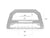 Armordillo 2017-2023 Nissan Titan AR Bull Bar w/LED - Matte Black w/ Aluminum Skid Plate