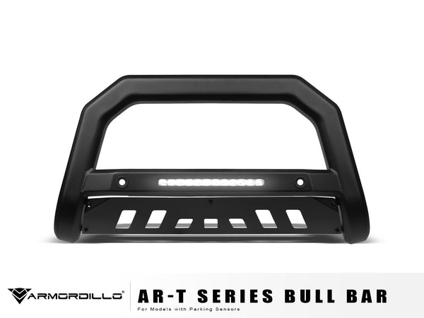 Armordillo 2021-2024 Ford Bronco Sport AR-T Bull Bar w/Parking Sensor - Matte Black