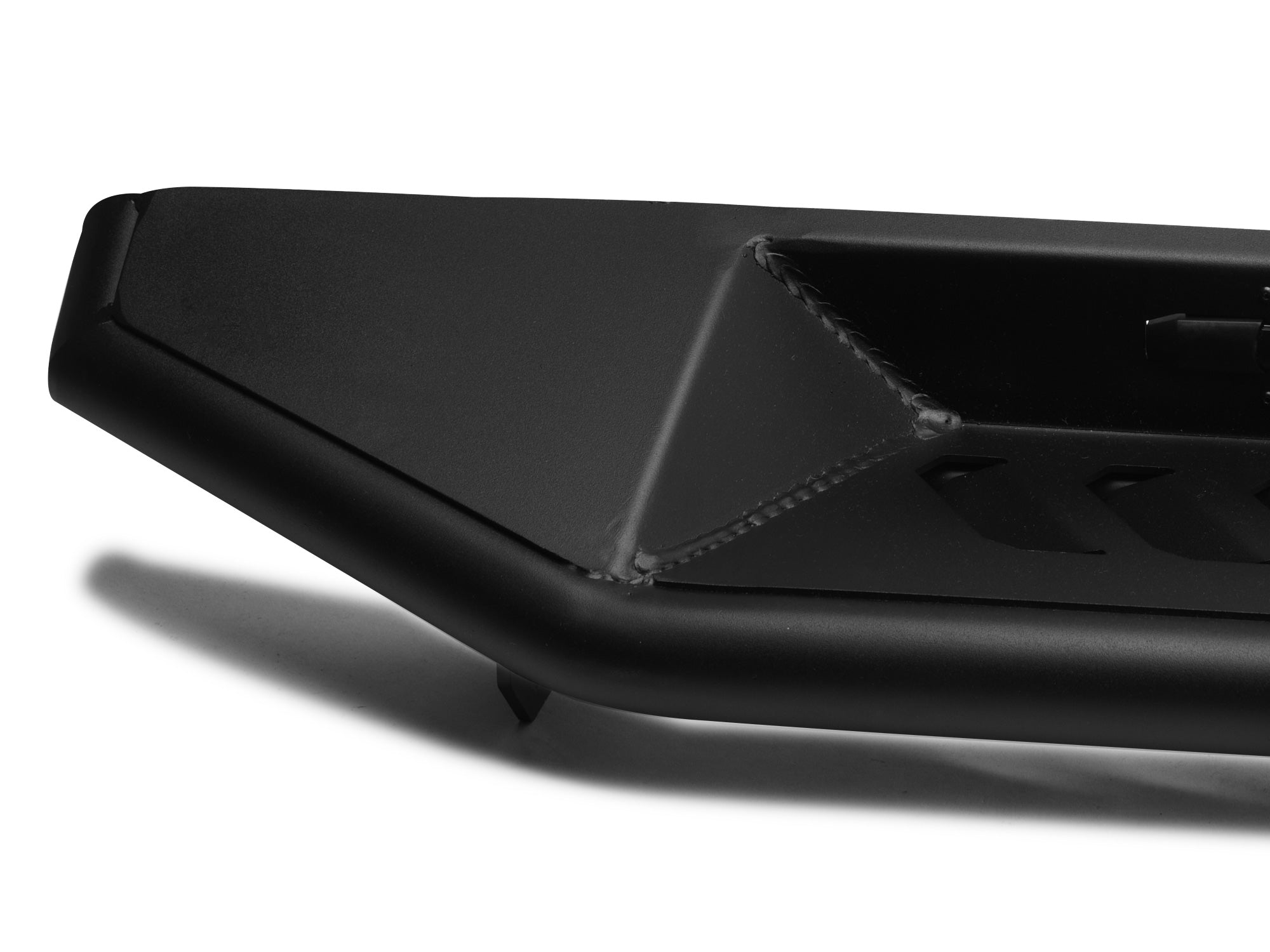 Armordillo 2007-2018 Chevrolet Silverado 1500/2500/3500 Double Cab FX Running Board w/ LED - Matte Black