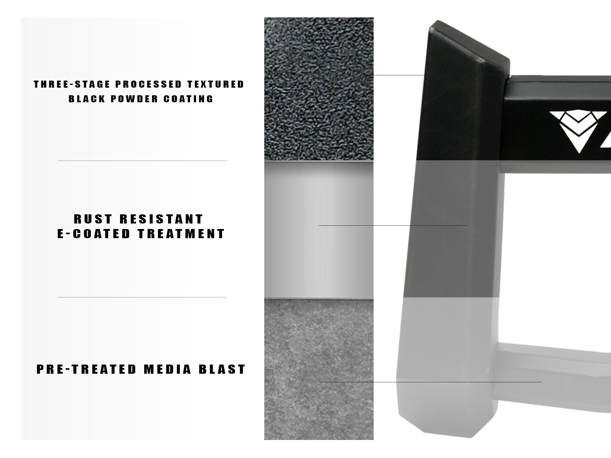 Armordillo 2019-2024 Ram TRX BR1 Bull Bar - Matte Black