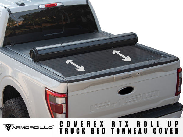 Armordillo 2017-2024 Ford F-250/F-350 Superduty CoveRex RTX Series Roll Up Truck Bed Tonneau Cover (6.5' Bed)
