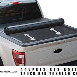 Armordillo 2007-2013 Toyota Tundra CoveRex RTX Series Roll Up Truck Bed Tonneau Cover (5.5' Bed)