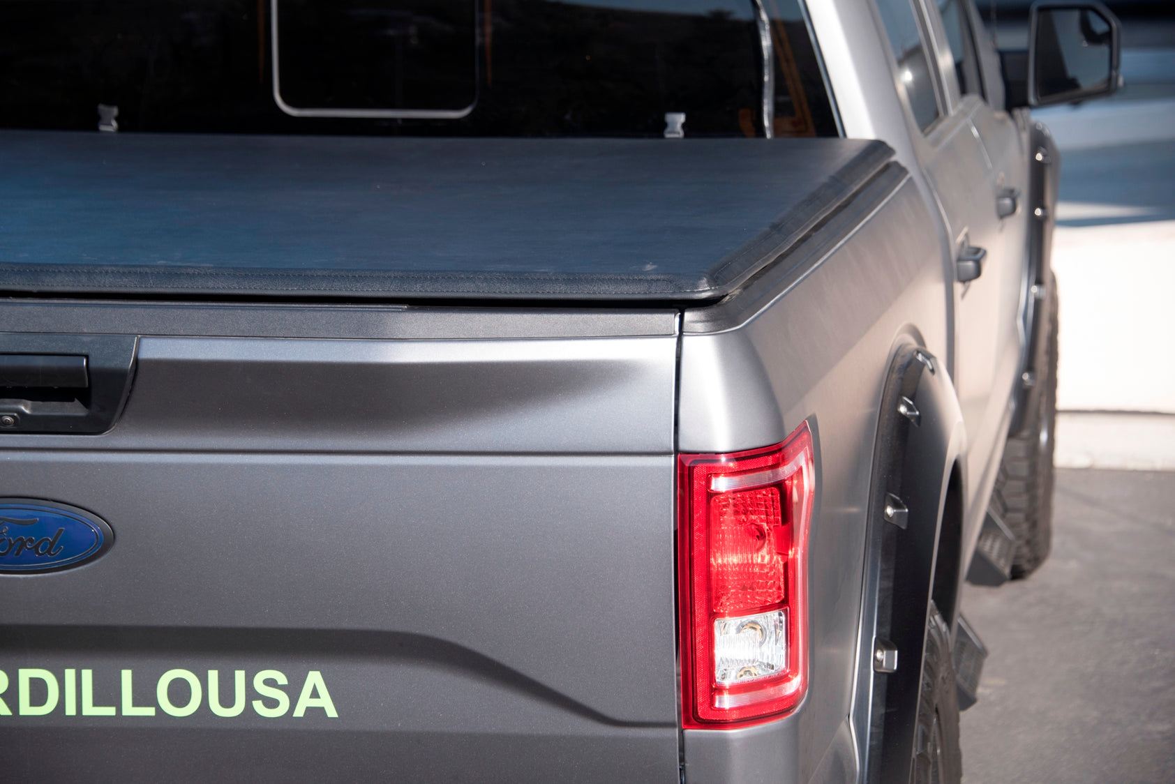 Armordillo 2024+ Toyota Tacoma Coverex TF Series Folding Truck Bed Tonneau Cover (5 FT Bed) - Armordillo USA by I3 Enterprise Inc.