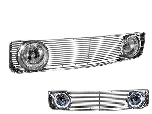Armordillo 2005-2009 Ford Mustang Base Model Excl. GT OE - GT Style Grille Chrome - Armordillo USA by I3 Enterprise Inc. 