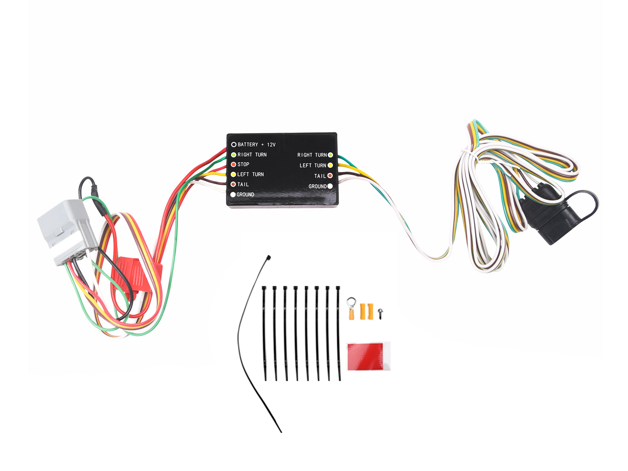 Armordillo Trailer Hitch Wire For 2004-2007 Toyota Highlander 4-way Plug - Armordillo USA by I3 Enterprise Inc. 