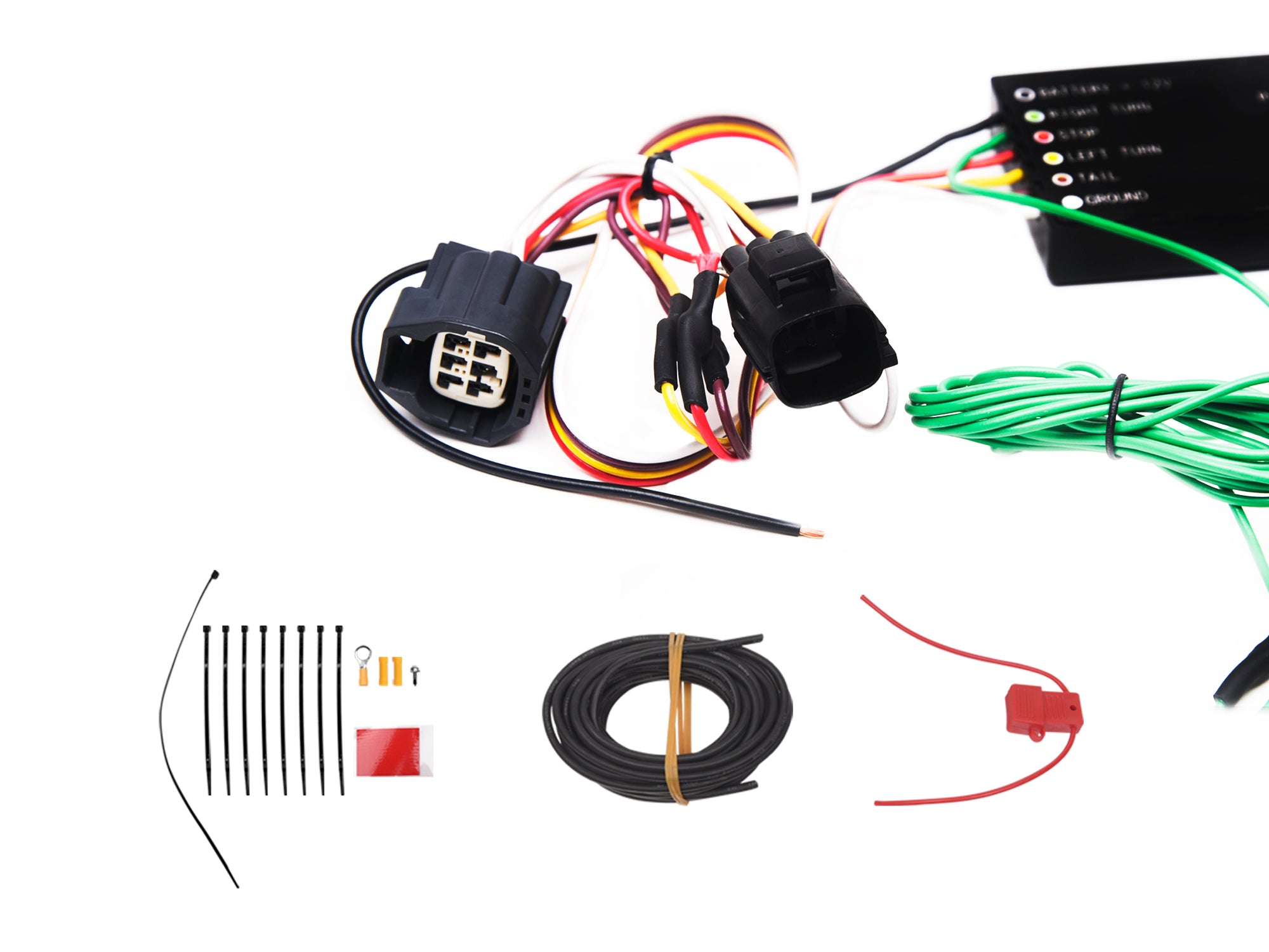 Armordillo Trailer Hitch Wire For 2008-2012 Jeep Liberty 4-way Plug - Armordillo USA by I3 Enterprise Inc. 