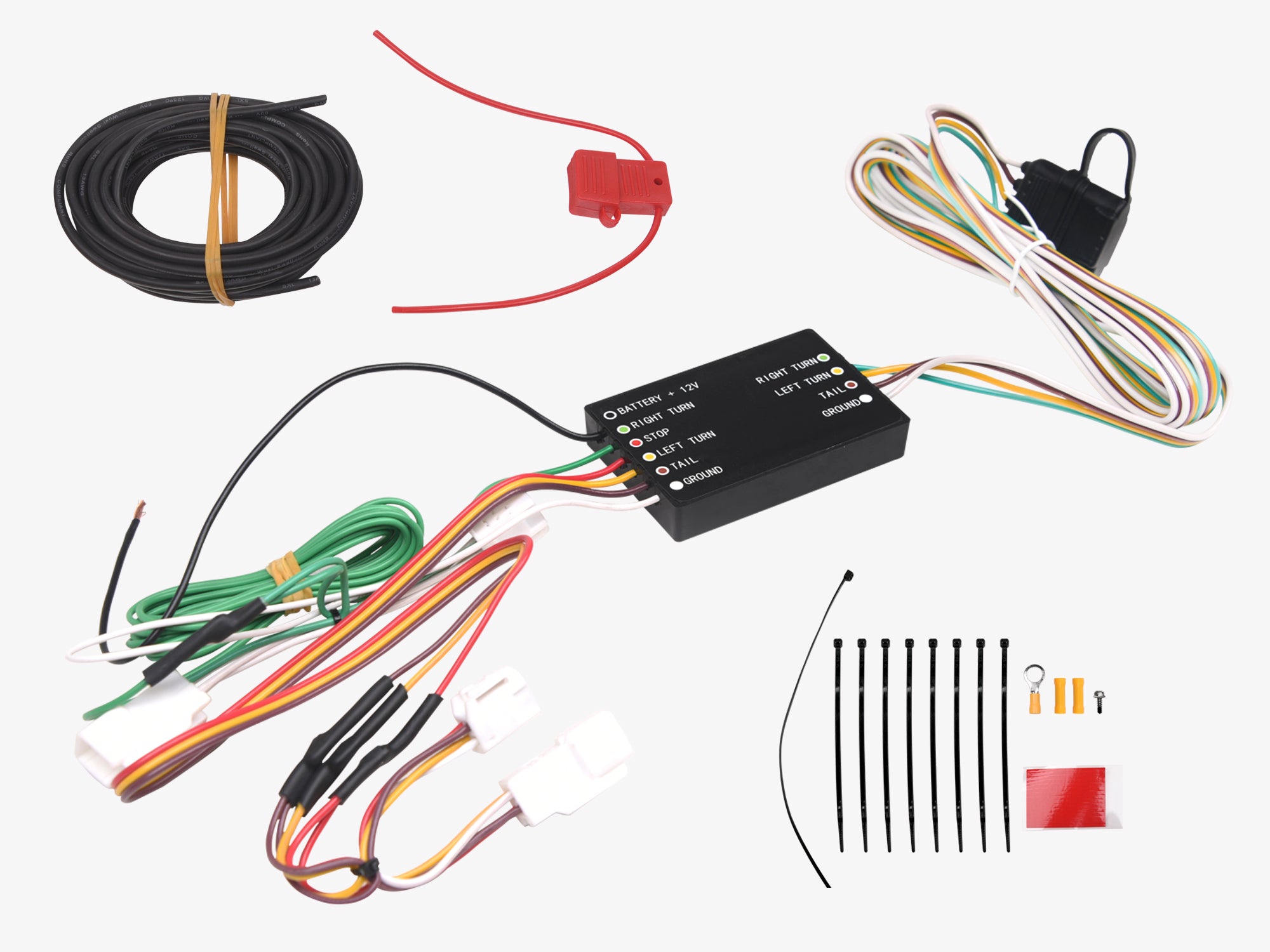 Armordillo Trailer Hitch Wire For 2014-2020 Mitsubishi Outlander 4-way Plug - Armordillo USA by I3 Enterprise Inc. 