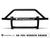 Armordillo 2014-2018 Chevy Silverado 1500 AR Pre-Runner Guard - Matte Black - Armordillo USA by I3 Enterprise Inc. 
