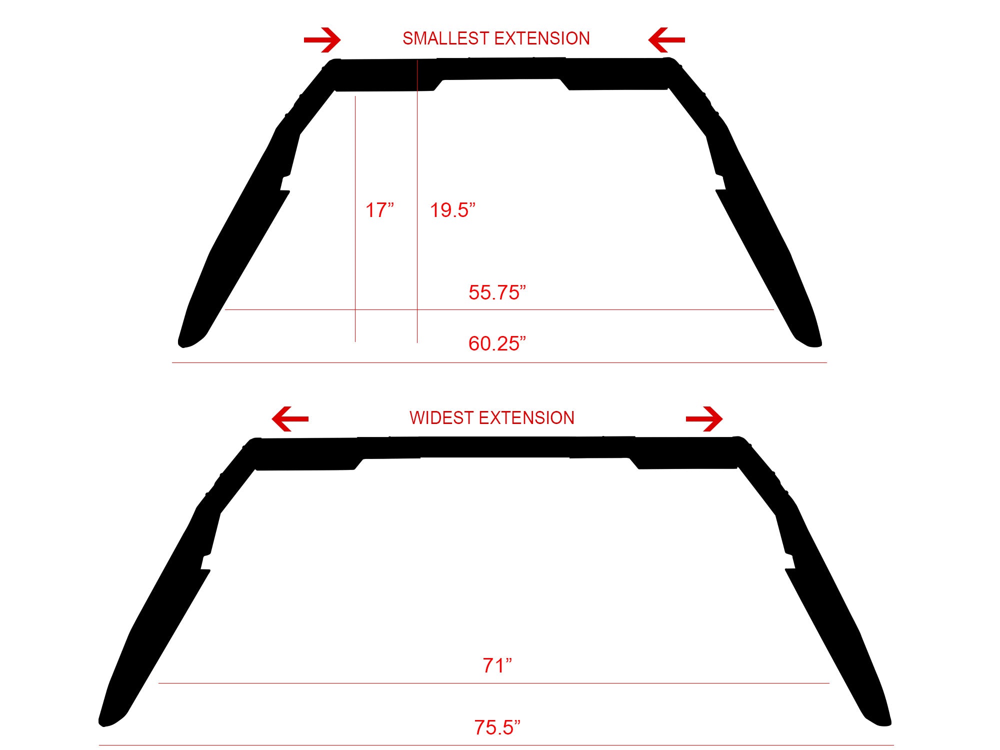Armordillo CRZ Chase Rack For Mid Size Trucks - Armordillo USA by I3 Enterprise Inc.
