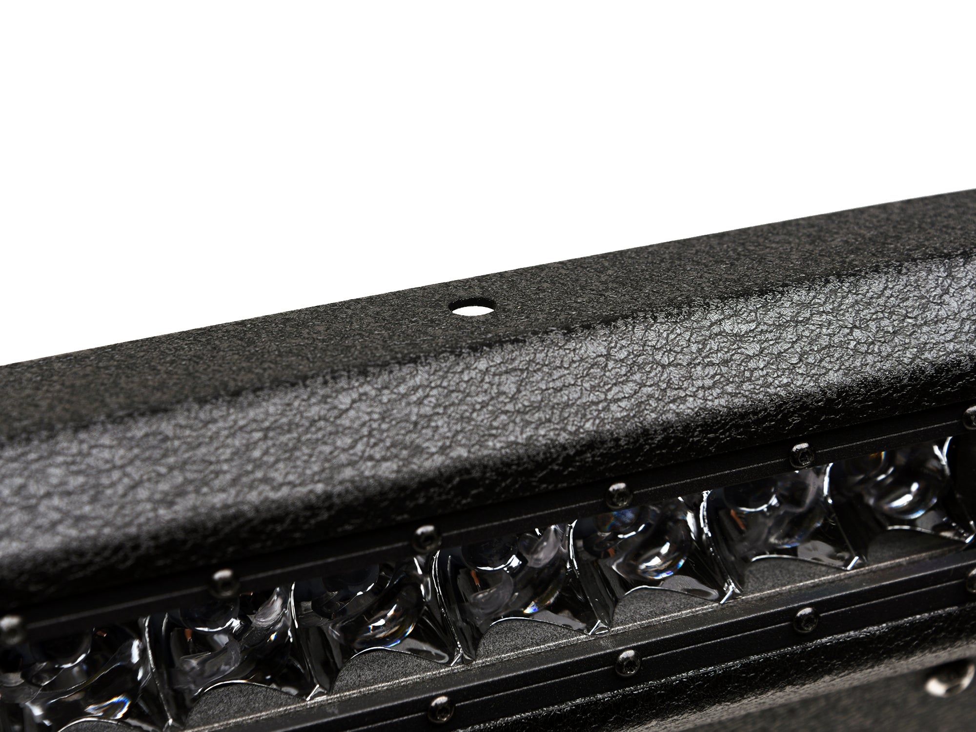 Armordillo 2002-2006 Chevy Avalanche 2500 AR Series Bull Bar w/LED - Texture Black - Armordillo USA by I3 Enterprise Inc. 