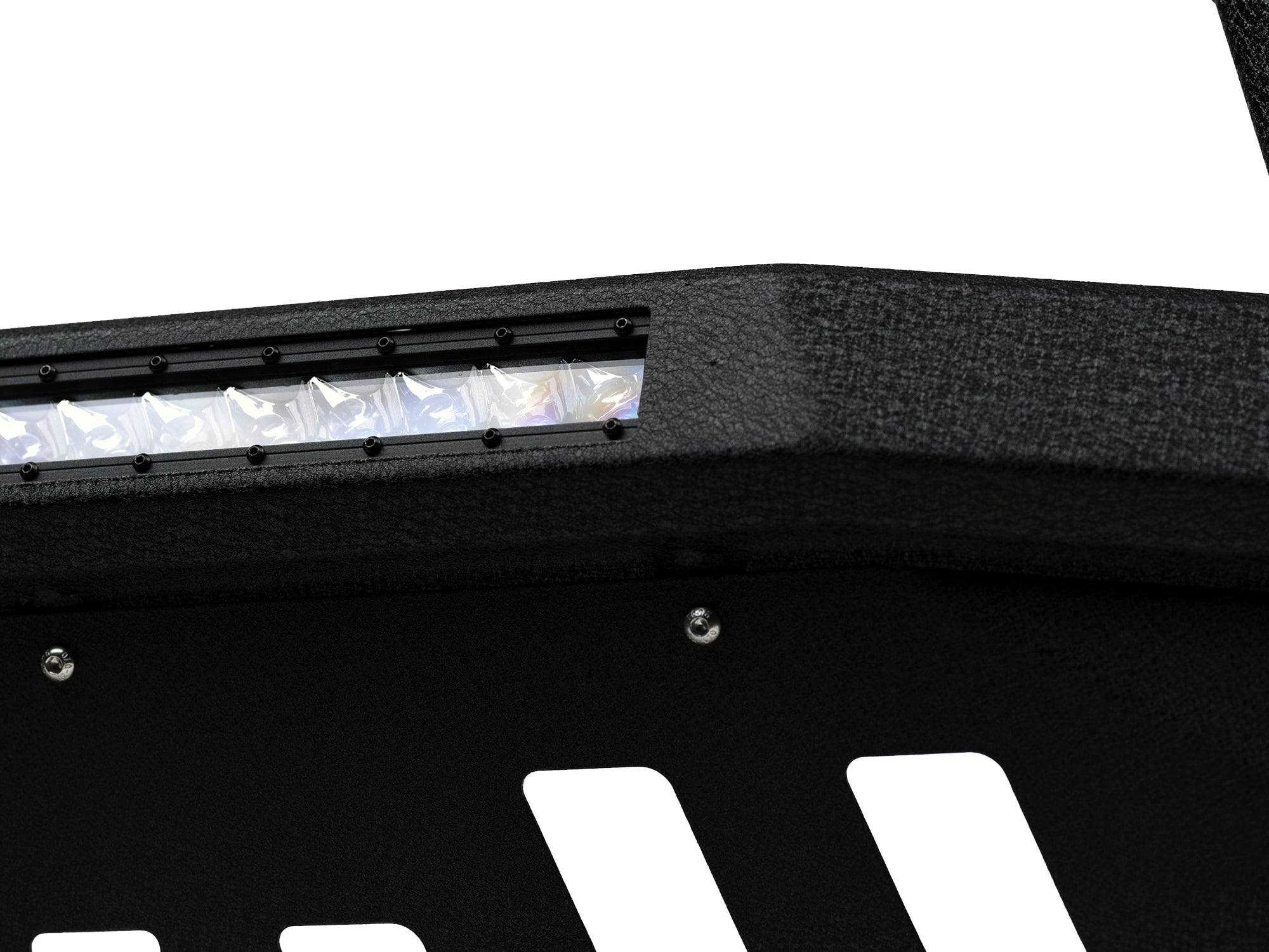 Armordillo 2006-2010 Jeep Commander AR Series Bull Bar W/LED - Texture Black - Armordillo USA by I3 Enterprise Inc. 