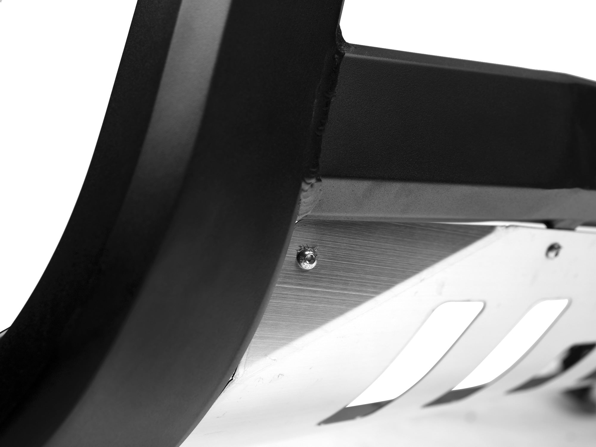 Armordillo 2006-2008 Dodge Ram 1500 AR Series Bull Bar w/LED - Matte Black w/ Aluminum Skid Plate - Armordillo USA by I3 Enterprise Inc. 