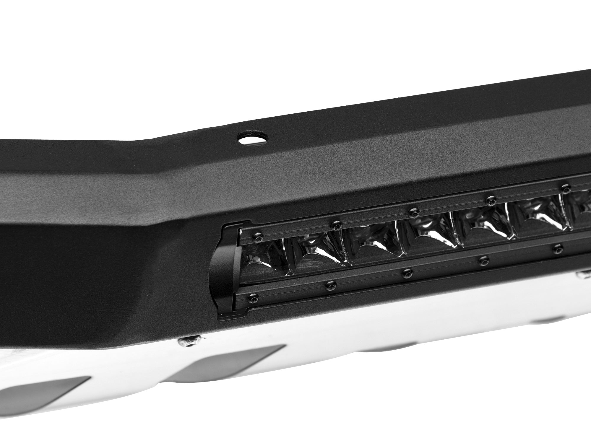 Armordillo 2006-2008 Dodge Ram 1500 AR Series Bull Bar w/LED - Matte Black w/ Aluminum Skid Plate - Armordillo USA by I3 Enterprise Inc. 