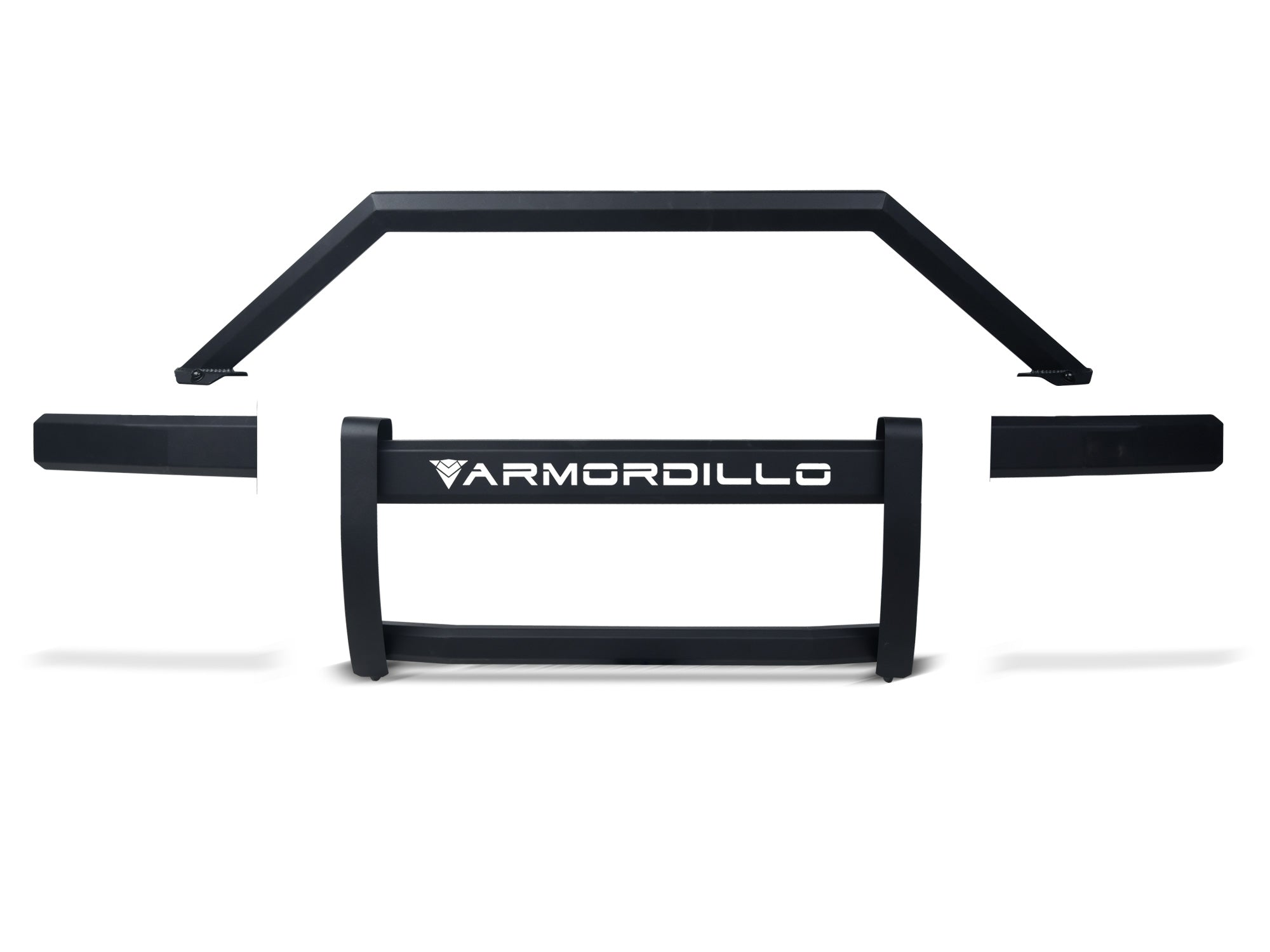Armordillo 2007-2013 GMC Sierra 1500 AR2 Pre-Runner Guard - Matte Black - Armordillo USA by I3 Enterprise Inc.