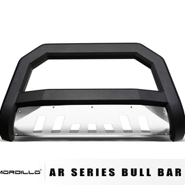 Armordillo 1988-2000 GMC C/K Series 2500/3500 AR Bull Bar - Matte Black W/Aluminum Skid Plate - Armordillo USA by I3 Enterprise Inc.