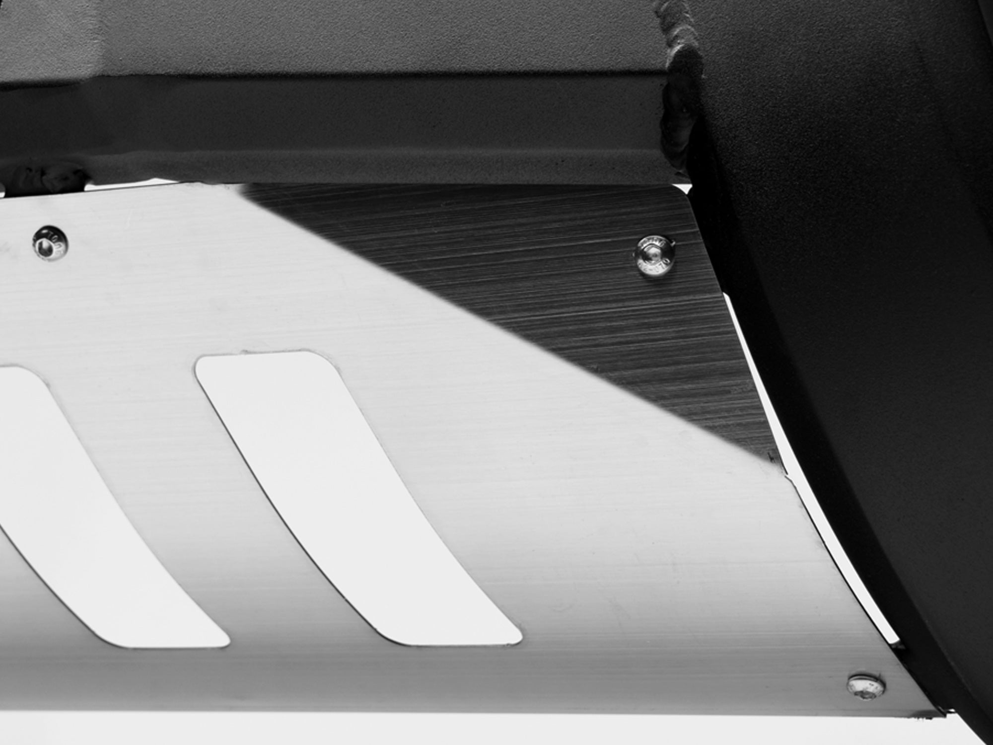 Armordillo 2008-2010 Ford Super Duty F-250/F-350/F-450 AR Bull Bar - Matte Black W/Aluminum Skid Plate - Armordillo USA by I3 Enterprise Inc.