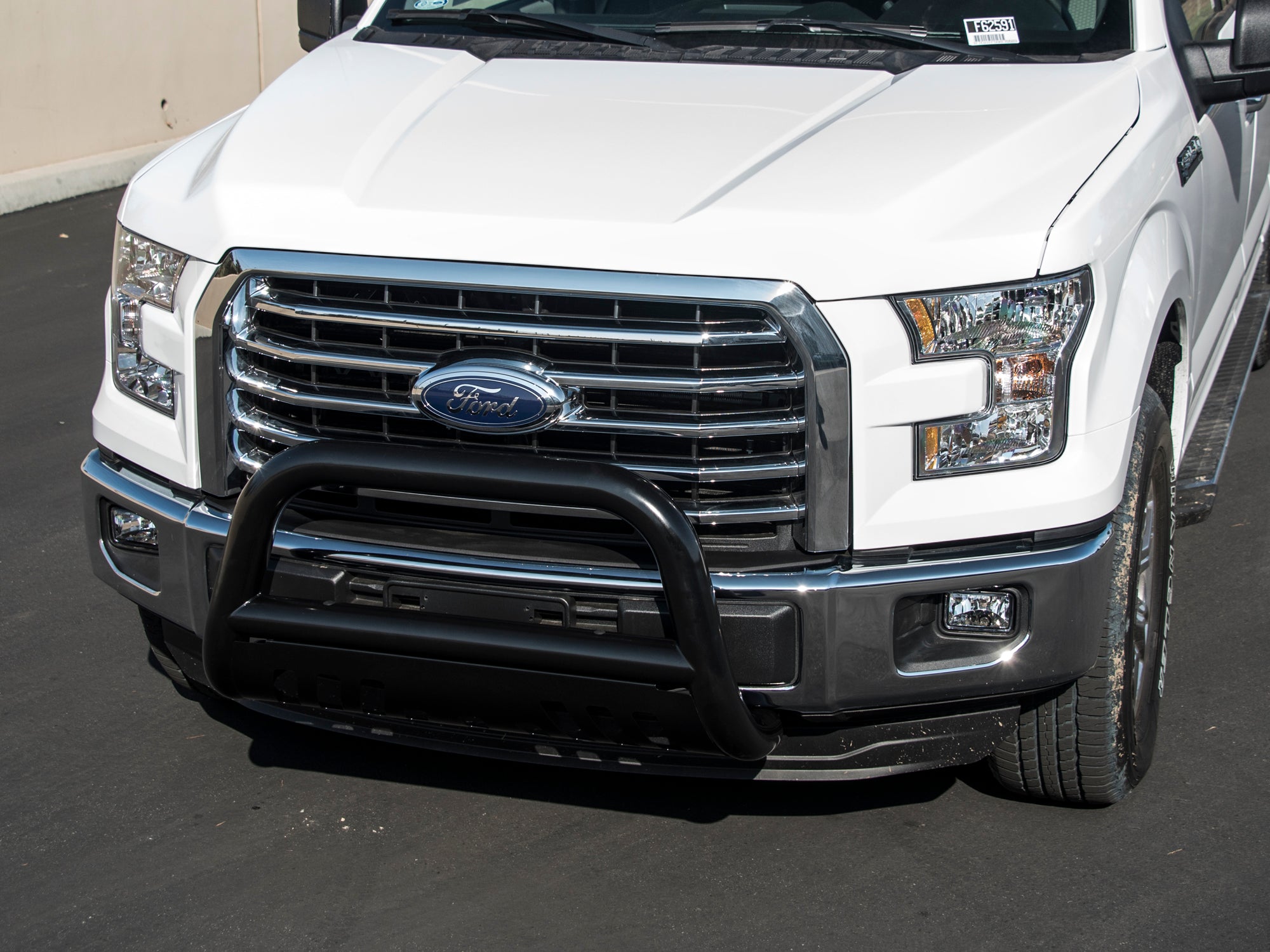 Armordillo 2014-2018 GMC Sierra 1500 Classic Bull Bar - Black - Armordillo USA by I3 Enterprise Inc. 
