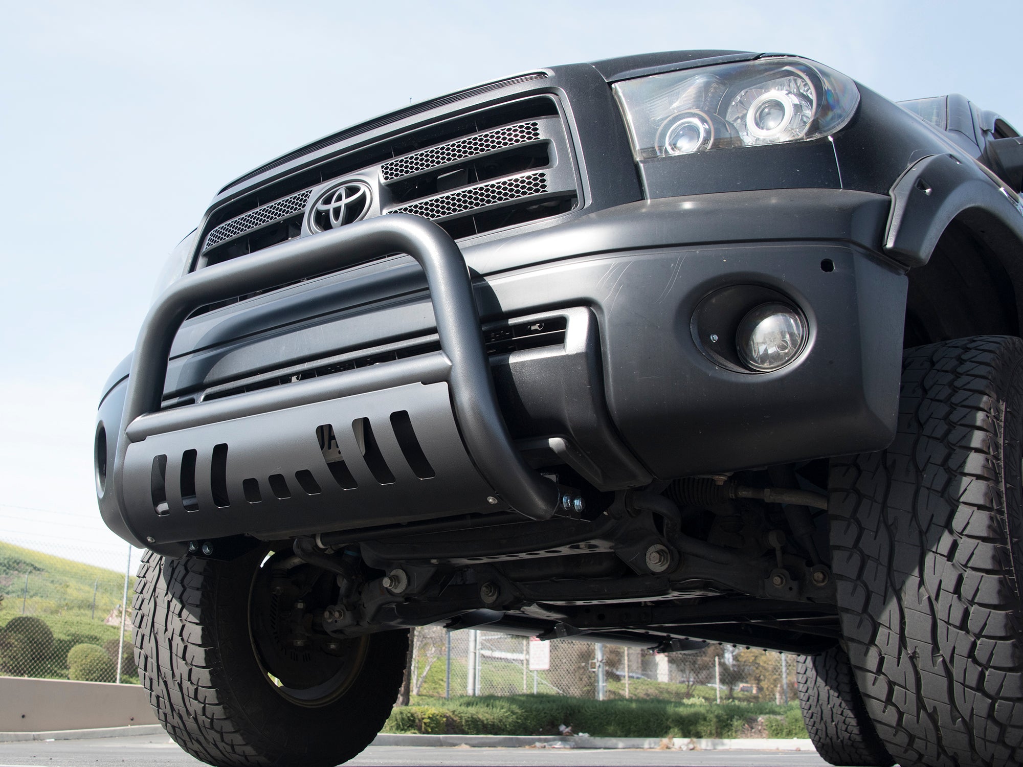 Armordillo 2004-2012 GMC Canyon Classic Bull Bar - Matte Black - Armordillo USA by I3 Enterprise Inc. 