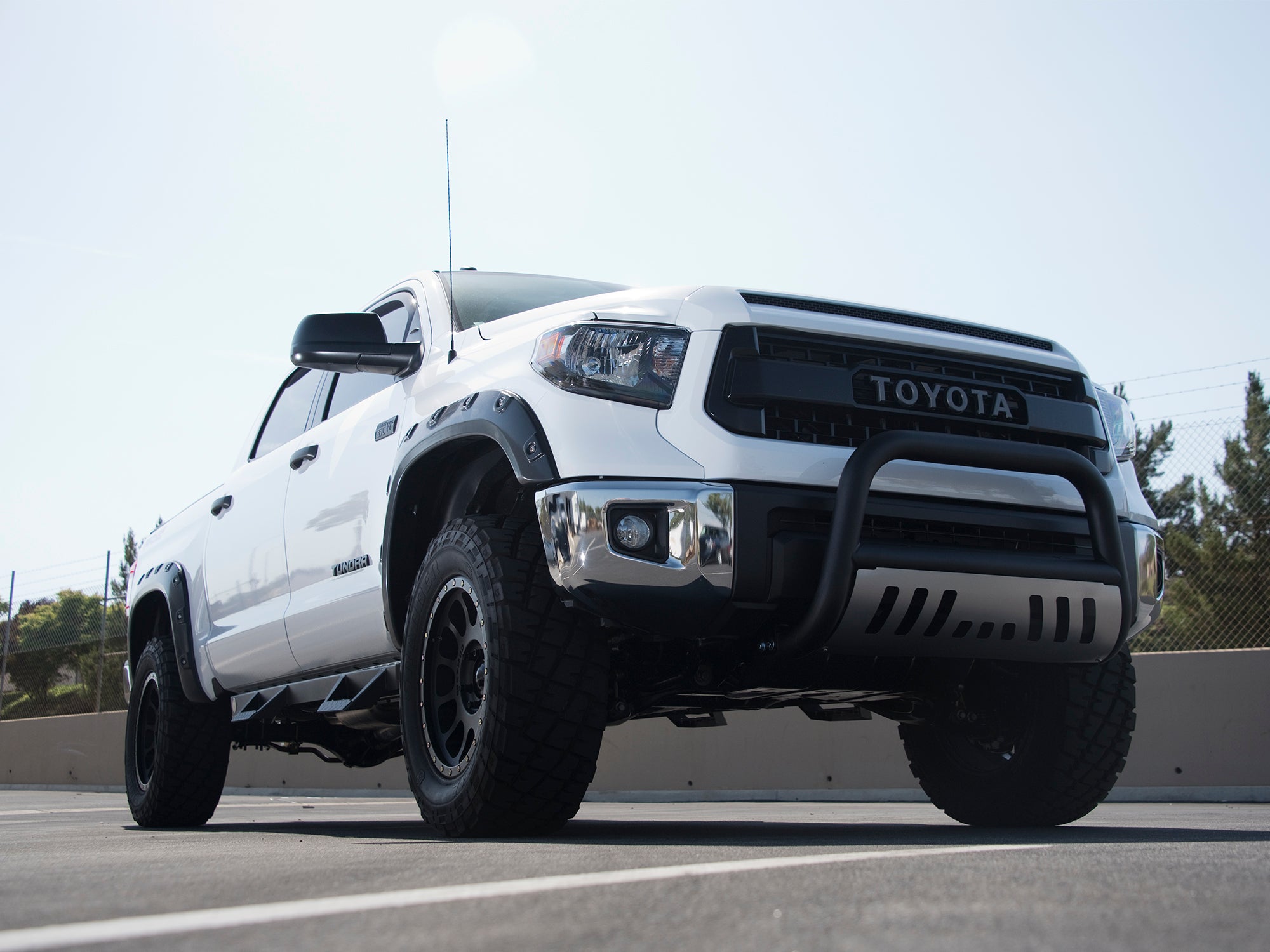 Armordillo 2006-2010 Mercury Mountaineer Classic Bull Bar - Matte Black W/Aluminum Skid Plate - Armordillo USA by I3 Enterprise Inc. 