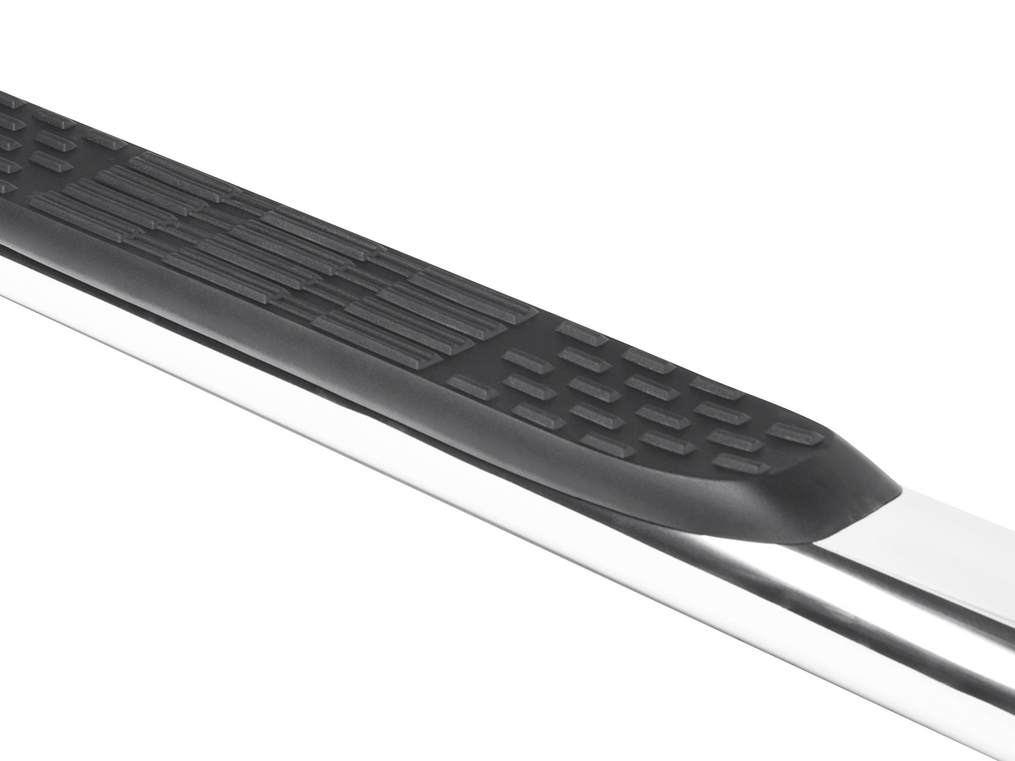 Armordillo 2004-2019 Nissan Titan - Crew Cab 5" Oval Step Bar - Polished - Armordillo USA by I3 Enterprise Inc. 