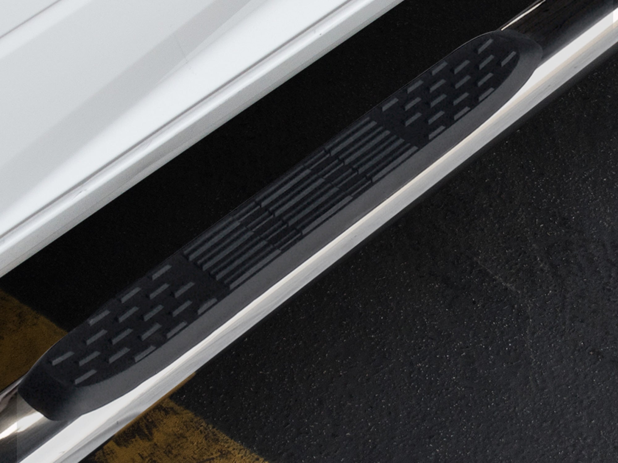 Armordillo 1999-2013 Chevy Silverado - Extended Cab - Body Mount 5" Oval Step Bar - Polished - Armordillo USA by I3 Enterprise Inc. 