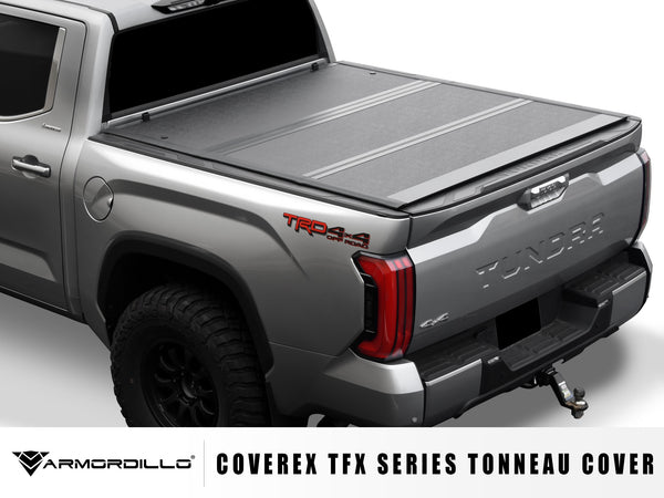 Armordillo 2005-2021 Nissan Frontier CoveRex TFX Series Folding Truck Bed Tonneau Cover (5 Ft Bed) (W/Out Utility Track)